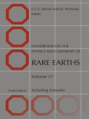 cover image of Handbook on the Physics and Chemistry of Rare Earths